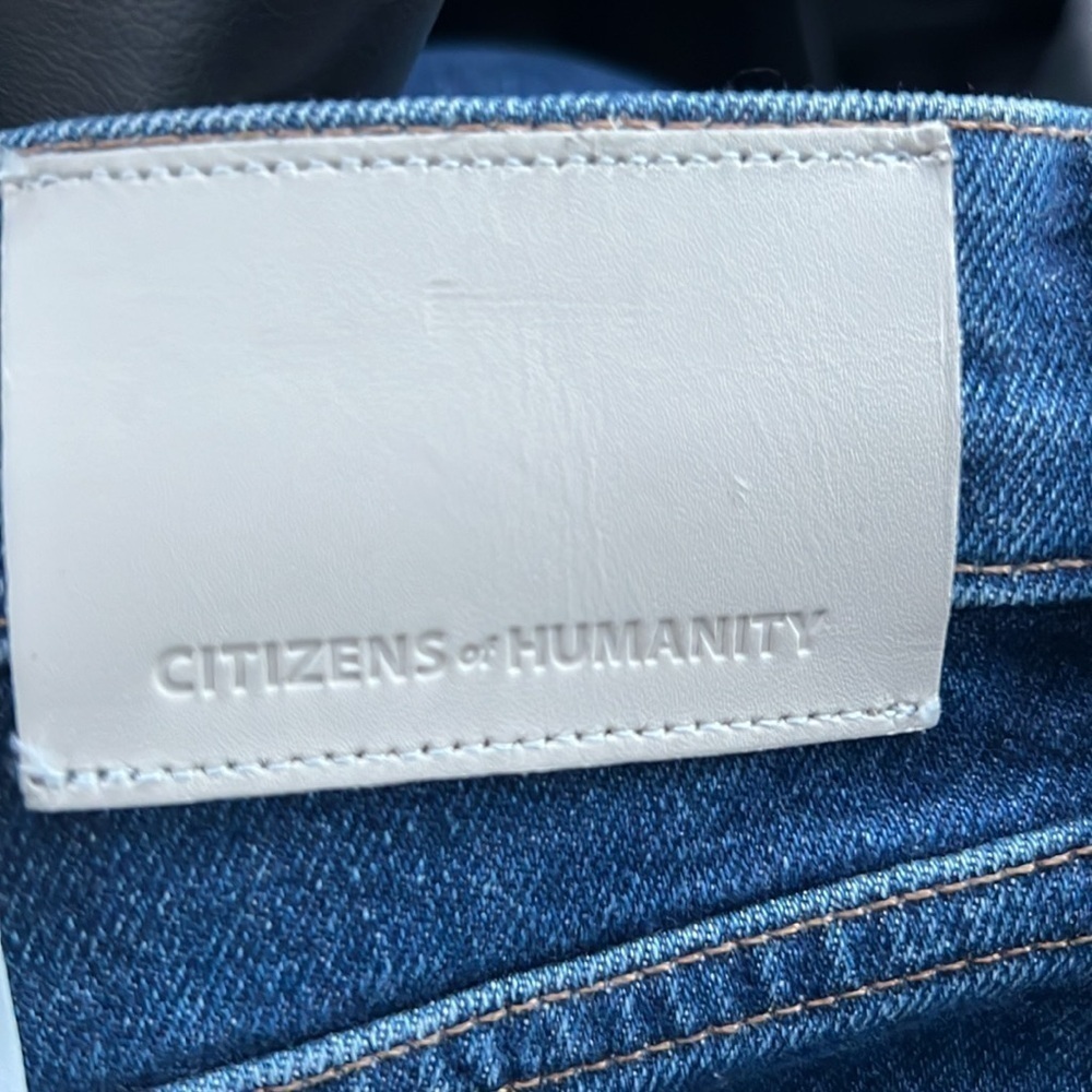 Citizens of Humanity Florence High-Rise Wide-Leg Jeans women’s Sz 34 - Picture 5 of 8